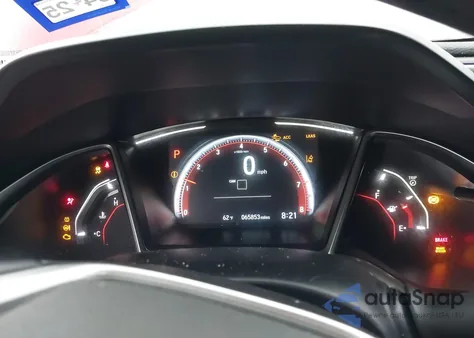 2020 Honda Civic Sport из США, поврежденный, VIN 2HGFC2F81LH582766